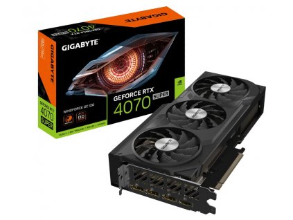 GIGABYTE GeForce RTX 4070 SUPER WINDFORCE OC 12G (GV-N407SWF3OC-12GD)