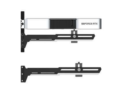 1stCOOL GPU Holder Metal Black, držák VGA kovový černý (UP-H02-B)