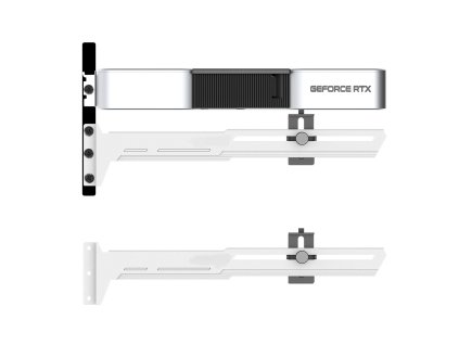 1stCOOL GPU Holder Metal White, držák VGA kovový bílý (UP-H02-W)