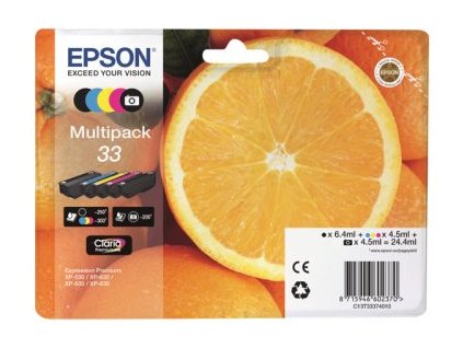 Epson T3337 Multipack 5-barevná 33 - originál (C13T33374011)