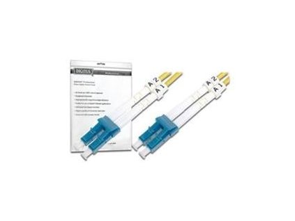 DIGITUS Fiber Optic Patch Cord, LC to LCMultimode 50/125 µ, Duplex Length 1m (DK-2533-01)