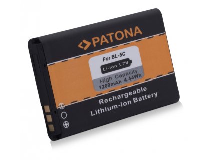 PATONA baterie pro mobilní telefon Nokia BL-5C 1200mAh 3,7V Li-Ion (PT3036)