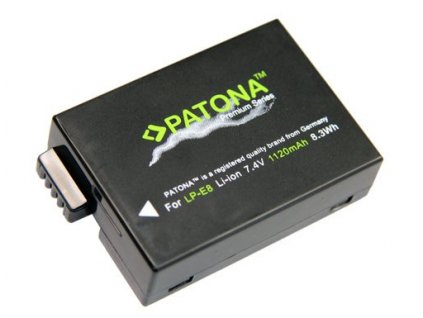 Patona Premium PT1136 - Canon LP-E8  1120mAh Li-Ion (PT1136)