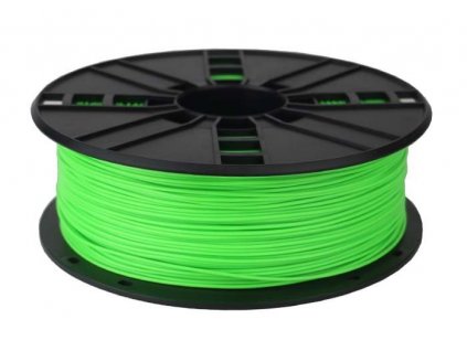 Gembird filament PLA 1.75mm 1kg, fluorescentní zelená (3DP-PLA1.75-01-FG)