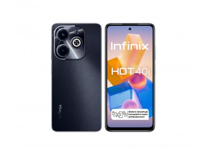 Infinix Hot 40i 4+128GB Starlit Black (X6528B128BLC)