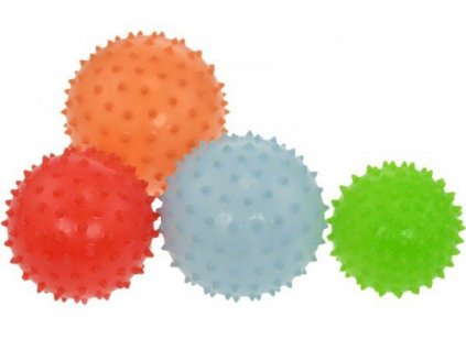 LifeFit Masážní míček 10cm - mix barev (F-MAS-10-01)