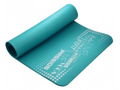 LifeFit Yoga Mat Exkluziv, 100x60x1cm, tyrkysová podložka (F-MAT-C02-04)