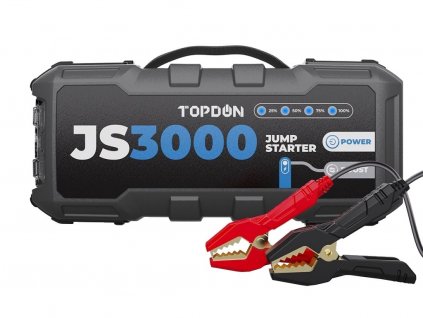 TOPDON Car Jump Starter JumpSurge 3000, 24000 mAh (TOPJS30)