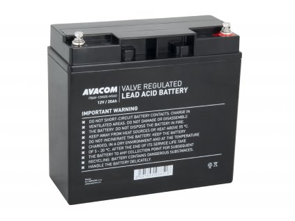 AVACOM baterie 12V 20Ah M5 DeepCycle (PBAV-12V020-M5AD) (PBAV-12V020-M5AD)
