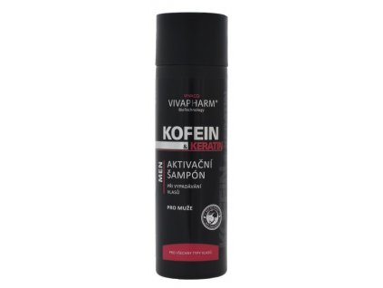 Vivapharm Kofein a Keratin Aktivační šampon pro muže 200ml (95500)