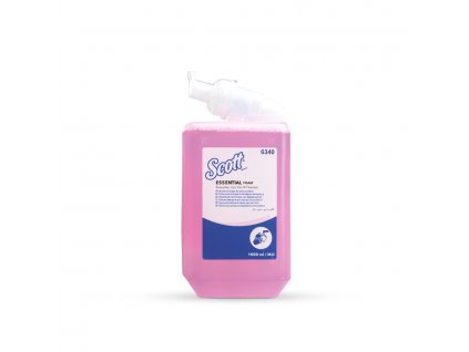 Pěnové mýdlo SCOTT Essential, růžová, karton = 6 x 1l lahev (6340)