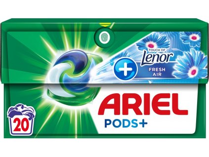 Ariel gelové kapsle Fresh Air Plus Krabice 20ks (8700216357203)