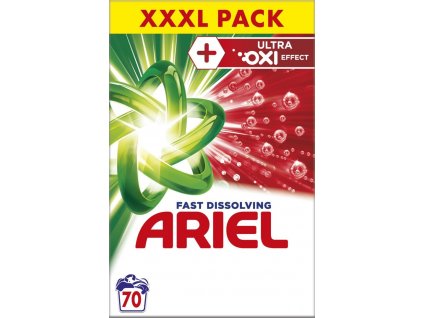 Ariel prášek na praní Oxi 3,85kg 70PD BOX (8006540940594)