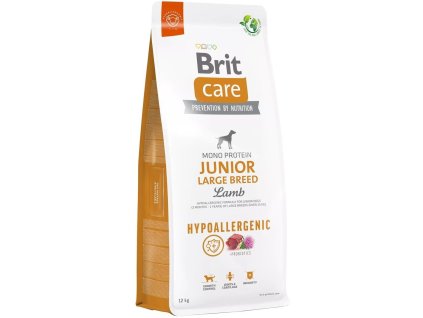 Brit Care Dog Hypoallergenic Junior Large Breed, 12kg granule pro štěňata (8595602559046)