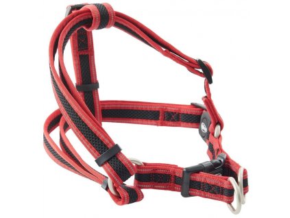 Buster Postroj Airmesh reflexní M, 25mm červený (5703188307545)