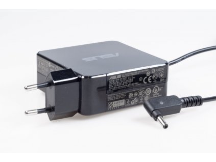 NANO originální zdroj pro Asus 19V 3.42A 65W, konektor 1.35x4.0mm úhlový (NOAS-6519-C8E 1.35x4.0L)