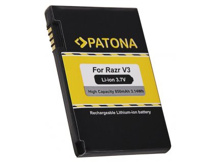 PATONA baterie pro mobilní telefon Motorola Razr V3 850mAh 3,7V Li-lon (PT3179)