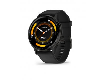 Garmin Venu 3, Slate/Black, silikonový řemínek (010-02784-01)