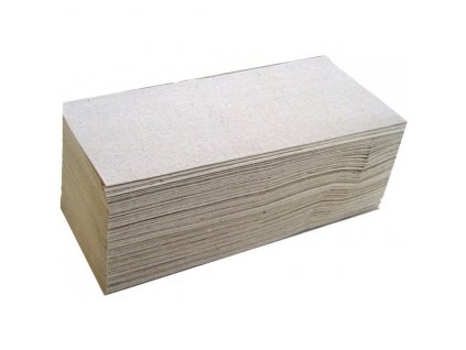 Papírové ručníky ZZ šedé 1 vrstvé RECY STANDARD 5000ks (13362)