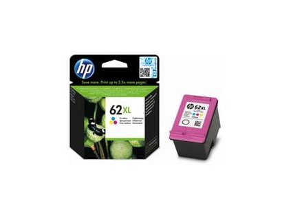 HP 62XL tříbarevná inkoustová náplň (C2P07AE) (C2P07AE)