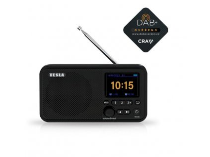 TESLA Sound DAB75 - rádio s DAB+ certifikací (TESO00043)