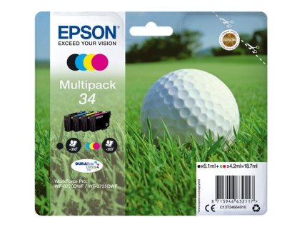 Epson Multipack 34 DURABrite Ultra Ink T3466 - originální (C13T34664010)