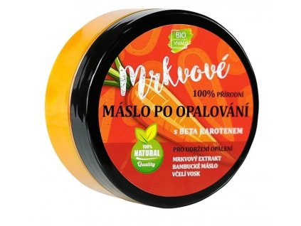 Vivaco 100% přírodní máslo po opalování s mrkvovým extraktem (190002)