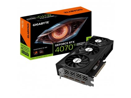 GIGABYTE GeForce RTX 4070 Ti SUPER WINDFORCE OC 16G (GV-N407TSWF3OC-16GD)