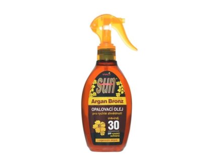 Sun Vital opalovací olej s BIO arganovým olejem SPF 30, 200ml (157906)