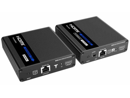 HDMI 2.0 extender Ultra HD 4kx2k@60Hz na 70m přes Cat6/Cat6A/Cat7 (khext70-2)