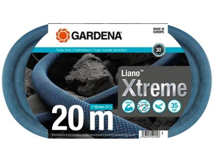 Gardena 18480-20 textilní hadice Liano™ Xtreme 19 mm (3/4"), 20 m
19mm (3/4"), 20m (18480-20)