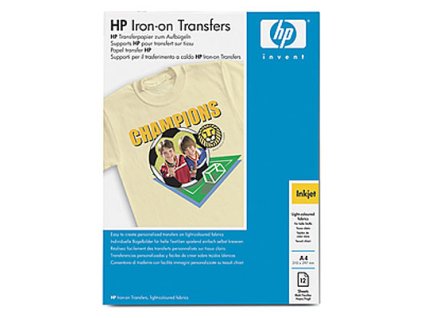 HP Nažehlovací fólie (Iron-ON T-Shirt Transfer) 12 listů/A4/210 x 297 mm C6050A (C6050A)