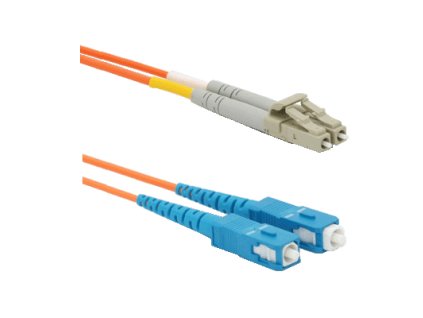 Optický patch kabel duplex LC-SC 09/125 - 2m (DK-2932-02)