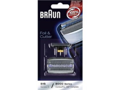 Braun SERIES 5 Combi Pack 51S Holicí fólie a břitový blok (40009730)