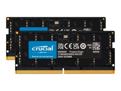 Crucial DDR5 64GB (2x32) 4800MHz CL40 (CT2K32G48C40S5) (CT2K32G48C40S5)