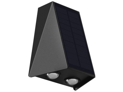 IMMAX WALL-4 venkovní solární nástěnné LED osvětlení se světelným čidlem, 2W (08490L)