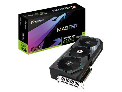 GIGABYTE AORUS GeForce RTX 4070 Ti SUPER MASTER OC 16G (GV-N407TSAORUS M-16GD)