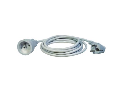 EMOS Prodlužovací kabel spojka 1,5m, bílý (1901010150)