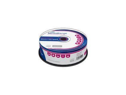 CD-R MediaRange 700MB 52x SPINDL (25pack) (MR201)