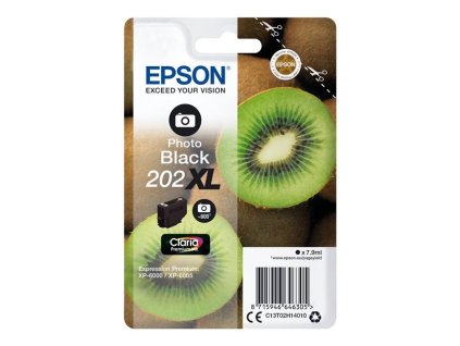 Epson Singlepack Photo Black 202XL Claria Premium Ink černá foto - originální (C13T02H14010)