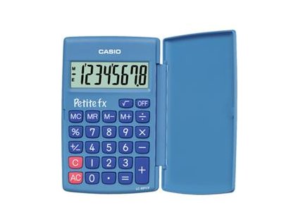 Casio LC 401 LV/BU Kapesní kalkulačka, modrá (10002324)