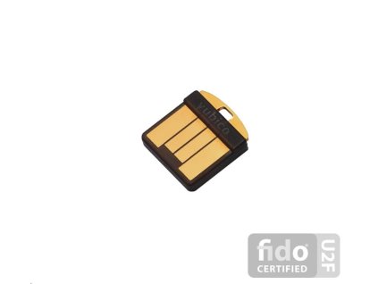 YubiKey 5 Nano - USB-A, klíč/token s vícefaktorovou autentizaci, podpora Smart Card (2FA) (YubiKey 5 Nano)