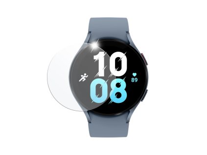 Fixed ochranné tvrzené sklo pro smartwatch Samsung Galaxy Watch5 44mm, 2 ks v balení, čiré (FIXGW-1003)