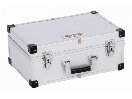 Kreator KRT640260S - Hliníkový kufr na 60CD stříbrný (KRT640260S)