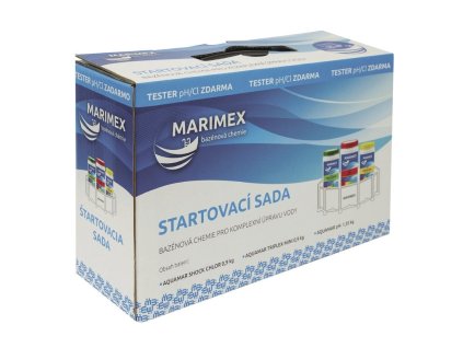 Marimex AQuaMar START set chemický - Shock, Triplex Mini, pH-, tester (11307010) (11307010)