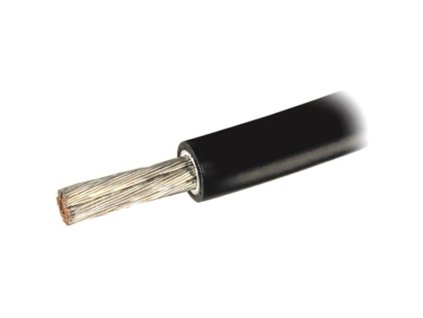 GOOWEI Energy kabel pro zapojení solárních panelů měděný 1x 6mm2, černý (GOOKAB06Black)