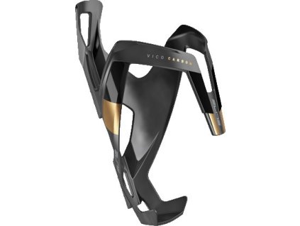 Košík Elite Vico Carbon, černý matný/zlatý (E0156156)
