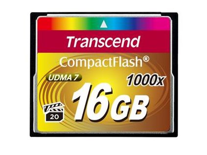 Transcend CompactFlash 16GB 1000x Ultimate (TS16GCF1000)