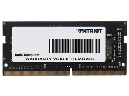 PATRIOT Signature 16GB DDR4 2666MHz / SO-DIMM / CL19 / (PSD416G26662S)