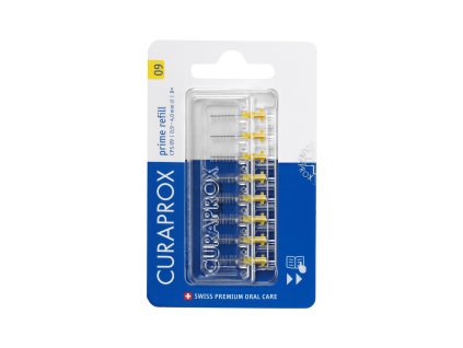 Curaprox Prime Refill 09 - 4,0mm / yellow 8ks - náhrada (7612412426540)